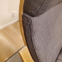 IKEA ポエング パーソナルチェア 1人用ソファの画像