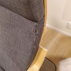 IKEA ポエング パーソナルチェア 1人用ソファの画像