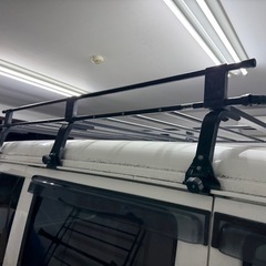 ダイハツ純正品 S321V系 ハイゼット アトレーに ルーフキャリア ルーフラック
の画像