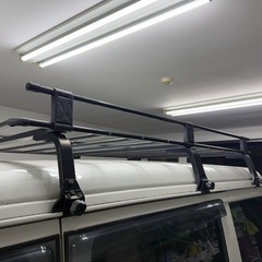 ダイハツ純正品 S321V系 ハイゼット アトレーに ルーフキャリア ルーフラック
の画像