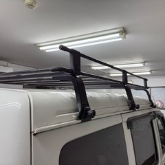 ダイハツ純正品 S321V系 ハイゼット アトレーに ルーフキャリア ルーフラック
の画像