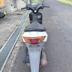 アドレス V50 ホワイト FI車 BT交換済 茨城発
の画像