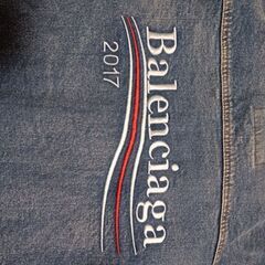 大人気　バレンシアガデニムジャケットMサイズ　激安早い者勝ち の画像