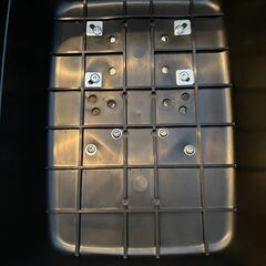 MEIHOU 原付バイク・自転車用 リアボックス「カスタムセブン」ブラックの画像