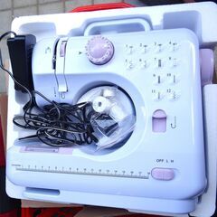 11/13★電動ミシン　ソーイングミニ（FHSM-505）　外装箱入りの画像