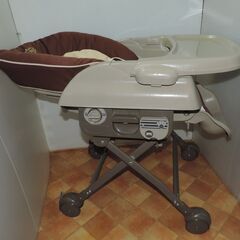 ベビー・子供用品買取販売キッズモール湘南/綺麗/JTCハイローオートスイングラック/新生児～２４カ月/付属マット付き/実家使用の画像