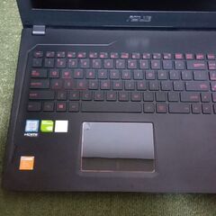 世界のASUS GL502メモリ24GB　SSD240G＋HDD500GBの画像