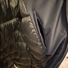 CLUB MONACO ネイビー コート ダウンの画像