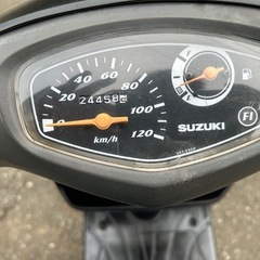 軽整備済み‼️ アドレスv125 規制前　ベルト新品　後輪新品　バックレスト　配送可能　現車確認可能　の画像