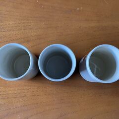 レトロ湯呑み3個セット　ジムニー55他の画像