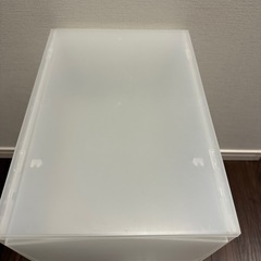 【3個セット】無印　ポリプロピレン小物収納ケース大の画像