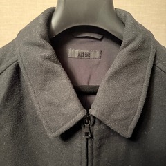 ユニクロ　ジッパージャケット　ブラック　の画像