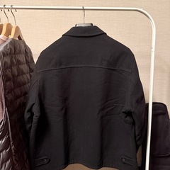 ユニクロ　ジッパージャケット　ブラック　の画像