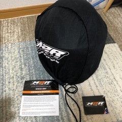 【受付中】美品！サングラス機能付き！オーストラリアのM2R バイク用ジェット型ヘルメット XXLサイズの画像