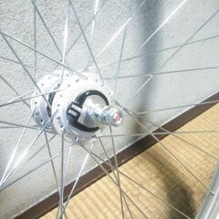 ★２７インチ★LEDオートライト＋６段ギア後輪set★ローラーブレーキ★タイヤ新品★の画像