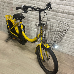 ✨YAMAHA 電動自転車 PAS  Babby 子供乗せ 大容量8.7Ah 新基準✨完成車配送✨美品✨室内保管✨u2010の画像