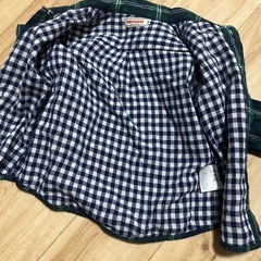 MIKI HOUSE✨人気商品✨チェックシャツ✨長袖ブラウス✨の画像