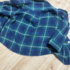 MIKI HOUSE✨人気商品✨チェックシャツ✨長袖ブラウス✨の画像