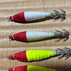 イカメタル　浮きスッテ14個　イカ釣りの画像