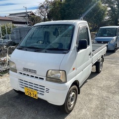 SUZUKI キャリィトラック車検付き 2wd/4wdレバー切り替え 7万キロ台の画像