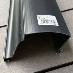 Panasonic　PC50 軒樋　雨樋　角　ブラック　　残り1150mmの画像