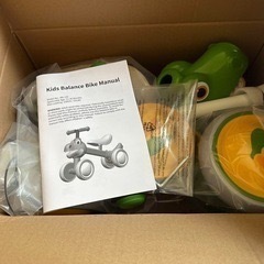 キッズバイク　三輪車 足こぎ　幼児 バブルマシン付 自動シャボン玉　子供用の画像