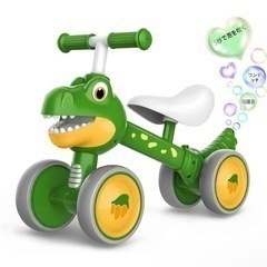 キッズバイク　三輪車 足こぎ　幼児 バブルマシン付 自動シャボン玉　子供用の画像