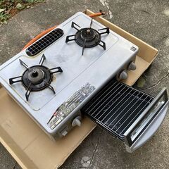 中古　リンナイ　ガスコンロ　LPガス専用　　RTS−338NFTS(SL)の画像