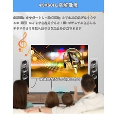 新品❤️ 【新品未使用品】HDMI 分配器 2画面 同時出力の画像