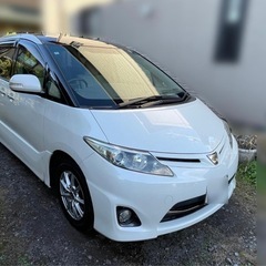 !!★トヨタ　エスティマ　アエラスGエデシャン★平成24年式★サンルーフ!!★アルミホイル★ナビ★ETC ★★乗って帰れます!!★足車最強の画像