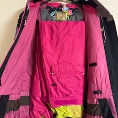 ARG スノーボードウェア スノボ 上下セット Mサイズの画像