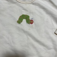 ERIC CARLE✨はらぺこあおむし✨七部丈ロンパース✨の画像