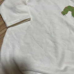 ERIC CARLE✨はらぺこあおむし✨七部丈ロンパース✨の画像