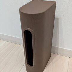 ブラウン ティッシュケース（縦置き / 横置き）の画像