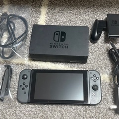 【返品不可】任天堂Switch初代　グレーの画像
