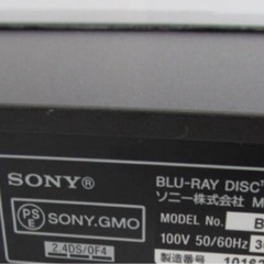 J:COM LANダビング対応機種　SONY BDZ-FW1000 上位機種1TB 　2チューナ搭載4K Ultra-HD再生ドライブ搭載 ブルーレイレコーダー 動作品　お値下げありません。の画像