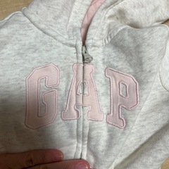 baby Gap✨熊耳フード✨セットアップ上下セット✨スエット✨裏起毛✨の画像