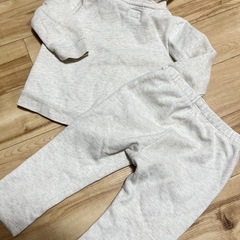 baby Gap✨熊耳フード✨セットアップ上下セット✨スエット✨裏起毛✨の画像
