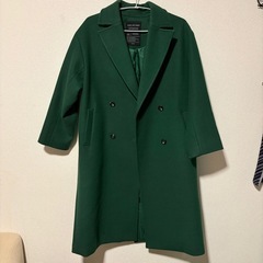 RAGEBLUE ダブルロングコート グリーンの画像