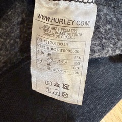 Hurley)(   🏄🏼　ハーレー 裏起毛パーカー　レディース　Mの画像