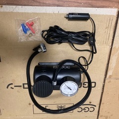 車用空気入れコンプレッサー　シガーソケット対応品
の画像