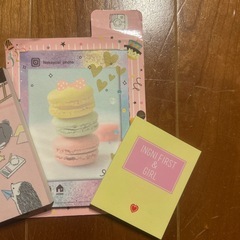 未使用　メモ帳　消しゴムセットの画像