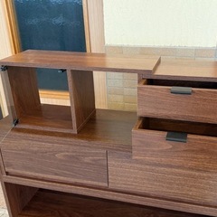 【引き取り限定】飾り棚/カウンター上ラック/キッチンラック/北欧風の画像