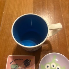 未使用　ミニ皿　プラコップセットの画像