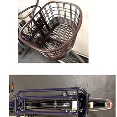 1年保証 送料無料　ヤマハ　パスウィズ　26インチ　紺色　電動アシスト自転車 g1115の画像