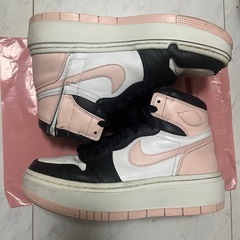 NIKEエアジョーダン1 エレベートHIGH 24.0cmソフトピンクの画像