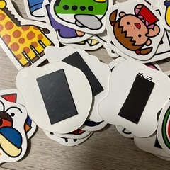 言葉遊び　マグネット付きの画像