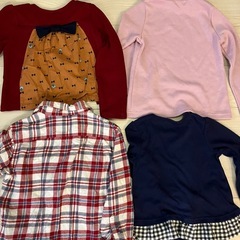 取引中　子ども服 120 秋冬 女の子 まとめ売りの画像