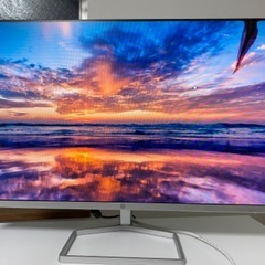 液晶割れ HP モニター M27fw 27インチ フルHDディスプレイの画像