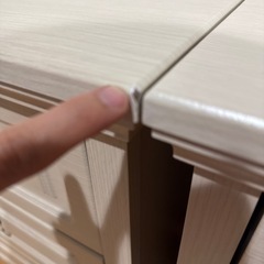 ニトリ　チェスト 3段　①の画像